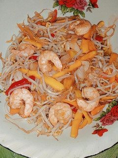Foto resep Tumis toge, wortel dan udang