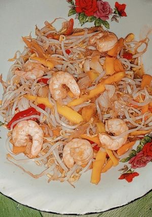 Foto resep Tumis toge, wortel dan udang