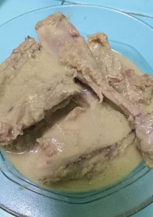 Foto resep Opor Ayam Kampung Santan Instan