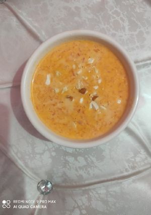 A picture of Gazar ki kheer.