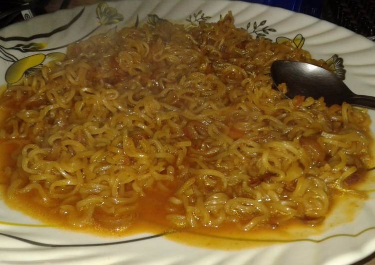 Easiest Way to Prepare Homemade Soupy maggi