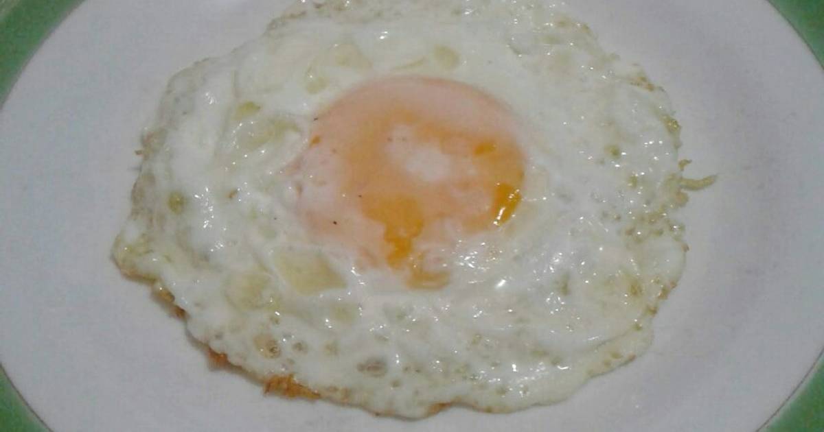 Resep Telur Ceplok Setengah Matang Oleh Beta Asmoengin Cookpad