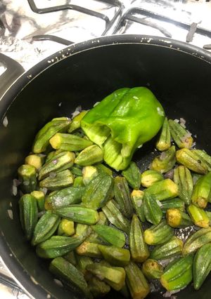 صورة لوصفة الباميه المصريه