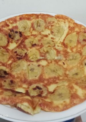 Foto resep Menu Bekal Dadar pisang satset versiku