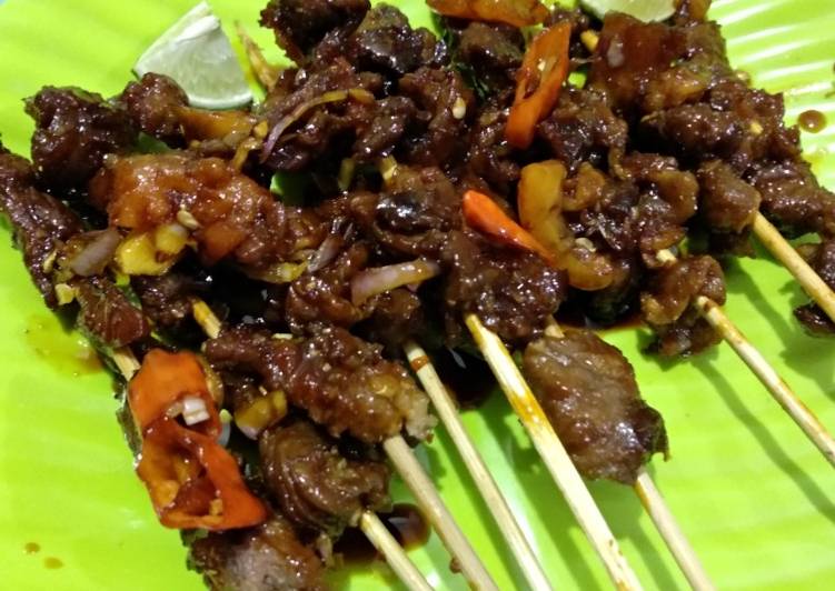 Sate Kambing Tipis Tipis