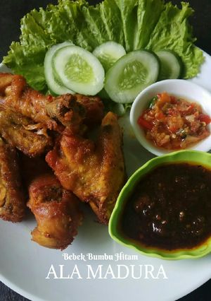 Foto resep 287. Bebek Bumbu Hitam Ala Madura