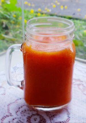 Foto resep Jus Pepaya, Tomat & Jeruk