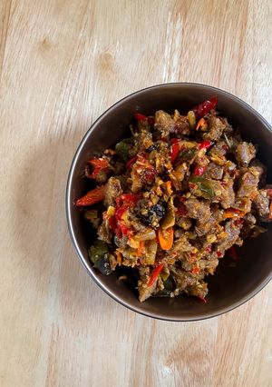 Foto resep Sambel daging cirebon