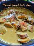 Masak Lemak Cili Api Pisang Campur Ikan Masin