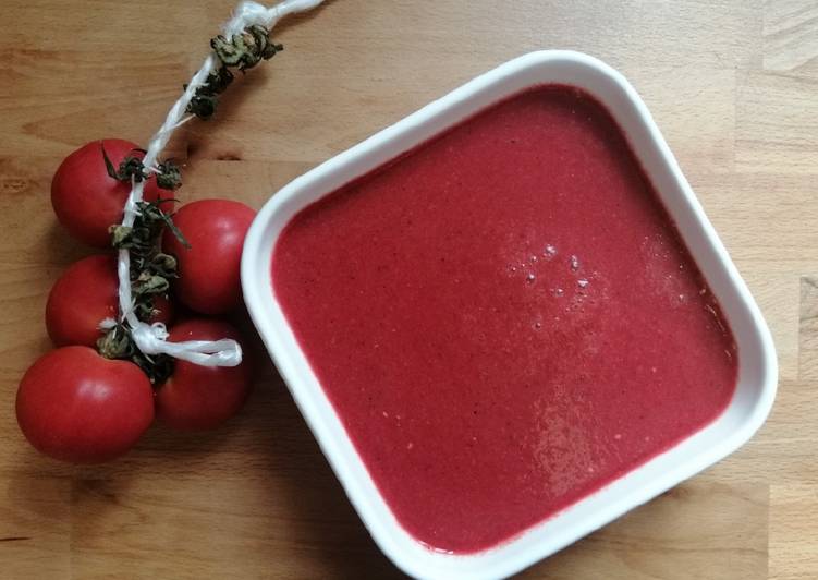 Gazpacho con remolacha