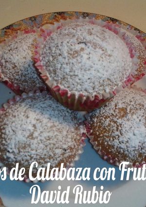 Una foto de Pastelitos de calabaza con frutos secos