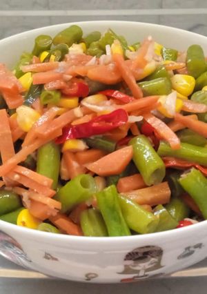 Foto resep Oseng Buncis Jagung Wortel