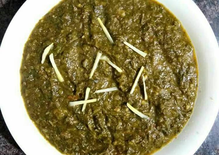 Recipe of Royal Sarso ka saag
