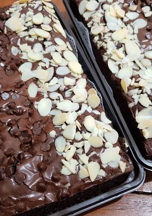 Foto resep Brownies panggang shiny crust