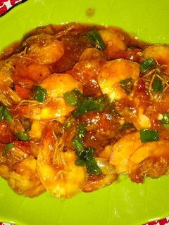 Foto resep Udang Pedas Manis Saus Tiram