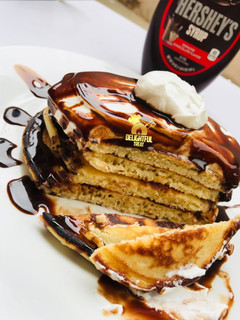 A picture of Glazed pancakes.