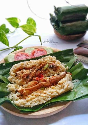 Foto resep Nasi Bakar Simple