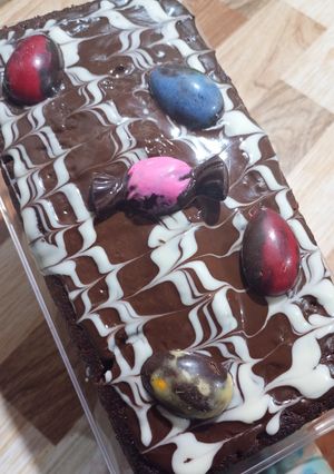 Una foto de Budín chocolatoso
