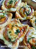 Cheese Beef Luncheon Muffin