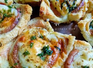 Foto resep Cheese Beef Luncheon Muffin