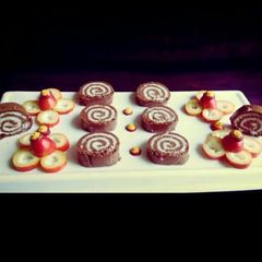 A picture of Chocolate Swiss Roll.