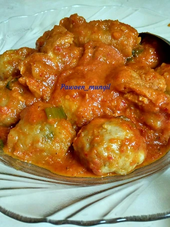 Langkah Gampang Menyiapkan Resep 45. Pentol mercon yang Lezat Sekali Anti Ribet, Mantap Sekali