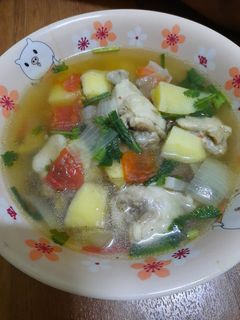รูปของ ซุปไก่มันฝรั่ง