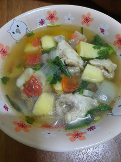 รูปของ ซุปไก่มันฝรั่ง