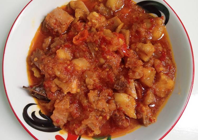 Bumbu 🌶️ Oseng Tetelan Mercon 🌶️ | Bahan Membuat 🌶️ Oseng Tetelan Mercon 🌶️ Yang Lezat