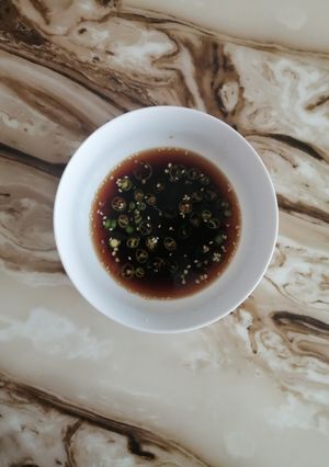 صورة لوصفة صلصة الأرز المقلي 😋