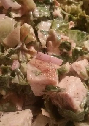 A picture of Cranberry-Chicken Chopped Salad.