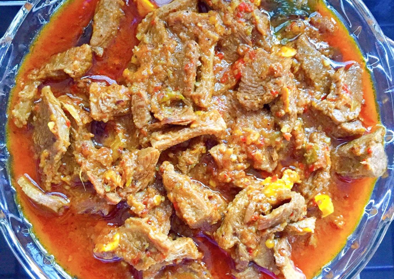 Gulai Cincang Daging Sapi