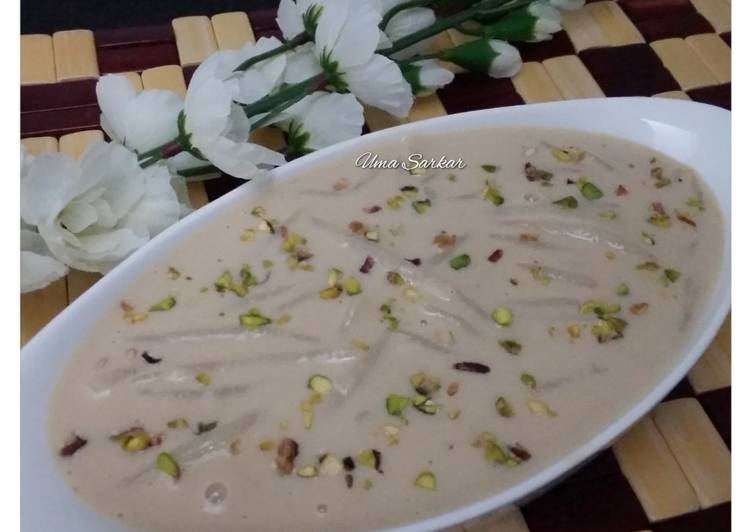 Steps to Make Award-winning Choshi payesh(kheer)