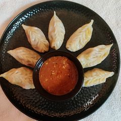 A picture of Veg Momo.