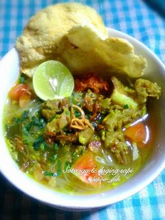 Foto resep Soto iga daging sapi kuah bening