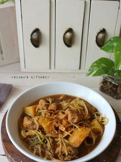 Foto resep Semur Ayam Soun Tahu Kentang