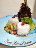 *Sate Jamur Tiram Bumbu Kecap*