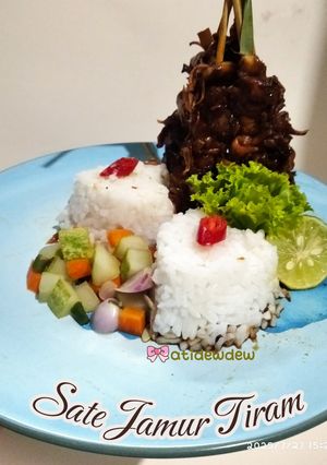 Foto resep *Sate Jamur Tiram Bumbu Kecap*