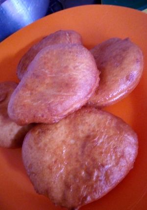 A picture of My simple mahamri.