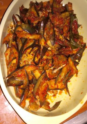 Foto resep Terong balado spesial pake telur