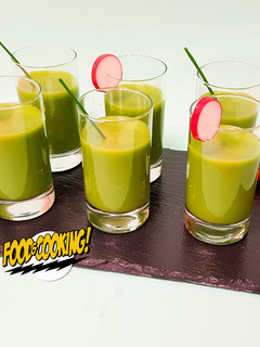 Una foto de Gazpacho de Espinacas