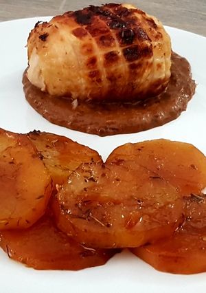 Foto principal de Mini redondo de pollo con jamón dulce y queso