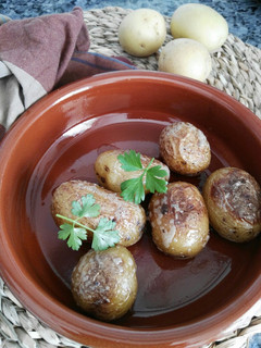 Una foto de Patatas a la mantequilla