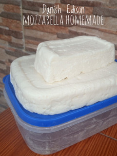 Foto resep Mozzarella homemade / mozzarella kw #7
