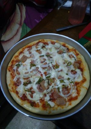 Foto resep Tuna mayo pizza