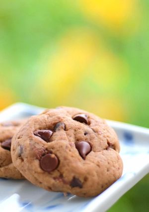 A picture of Soft Nutella Brown Sugar Cookies.
