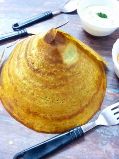 पीली मूंग दाल डोसा (pili moong dal dosa recipe in Hindi) रेसिपी मुख्य फोटो