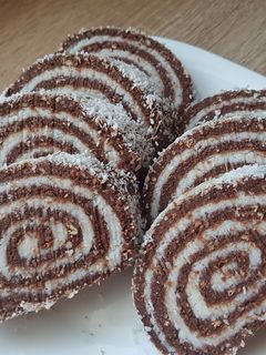 Kókusztekercs recept fotója