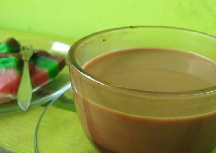 Hot milk chocho simple