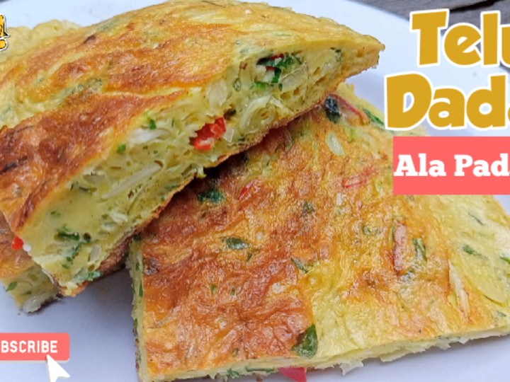 Resep Telur Dadar ala Padang, Bikin Ngiler